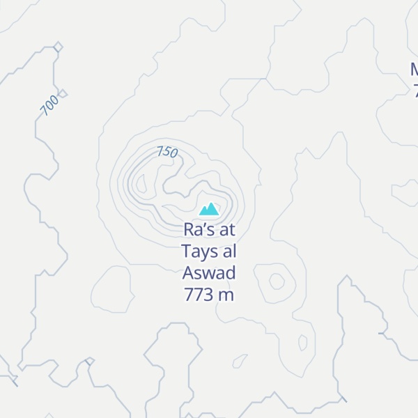 Map of Ra’s at Tays al Aswad