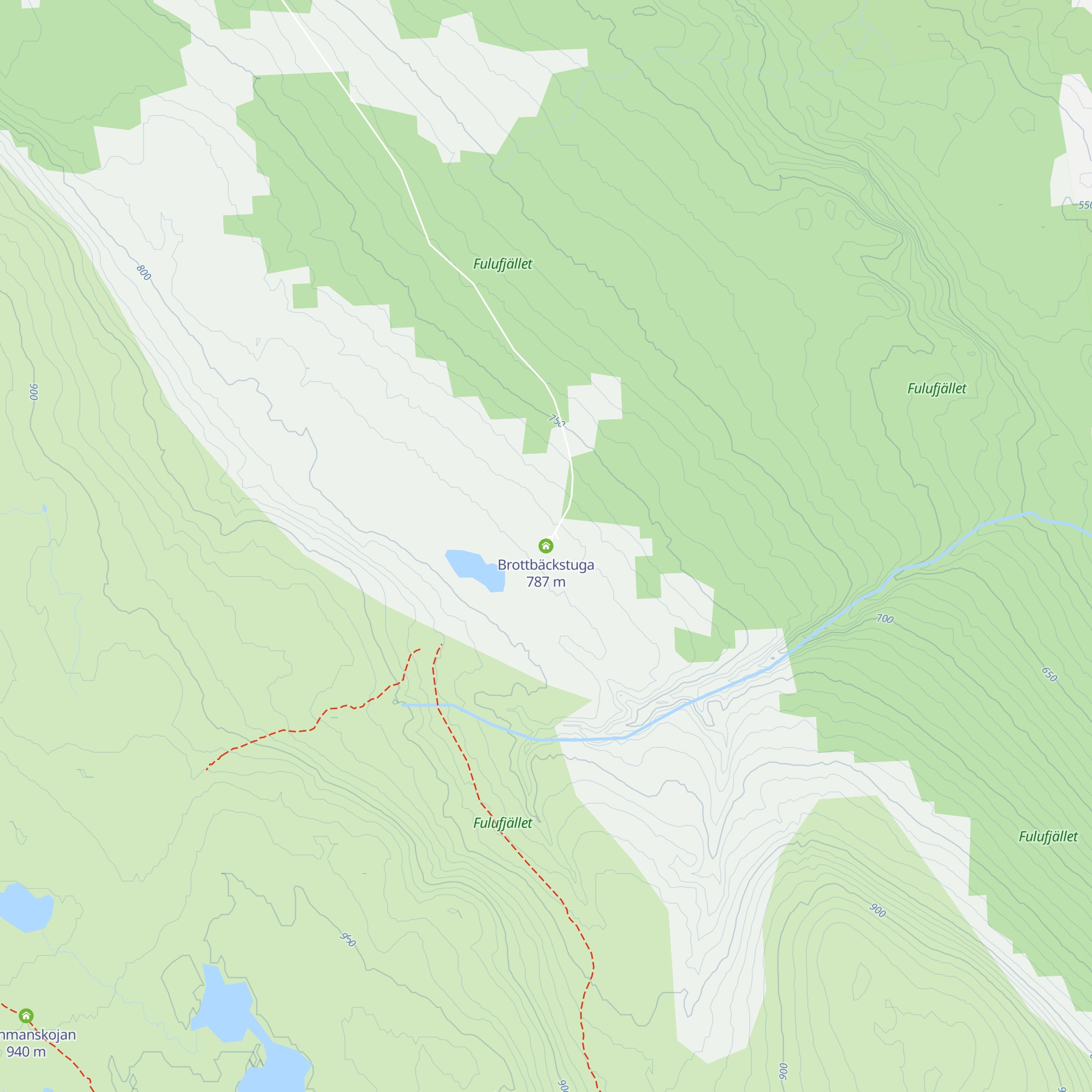 Brottbäckstuga map