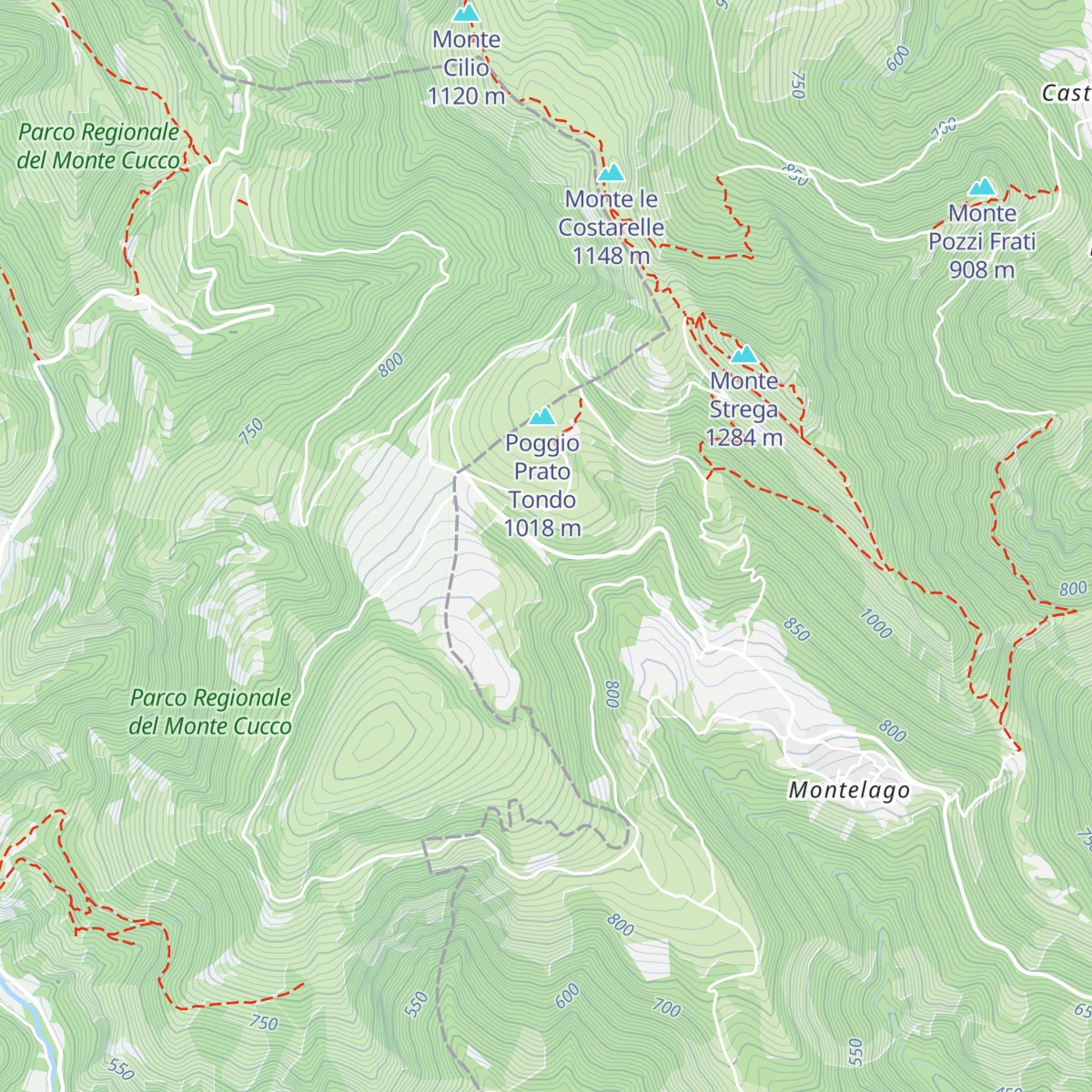 Rifugio E. Stella map