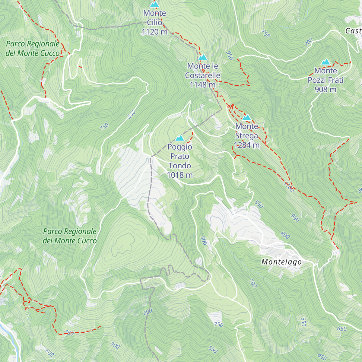 Rifugio E. Stella map