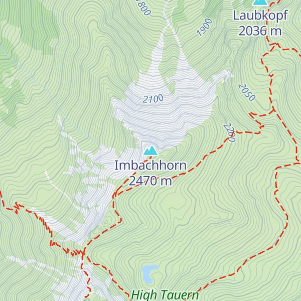 Map of Imbachhorn