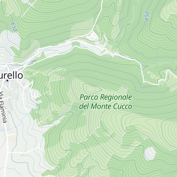 Map of Monte la Croce