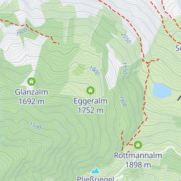Map of Eggeralm