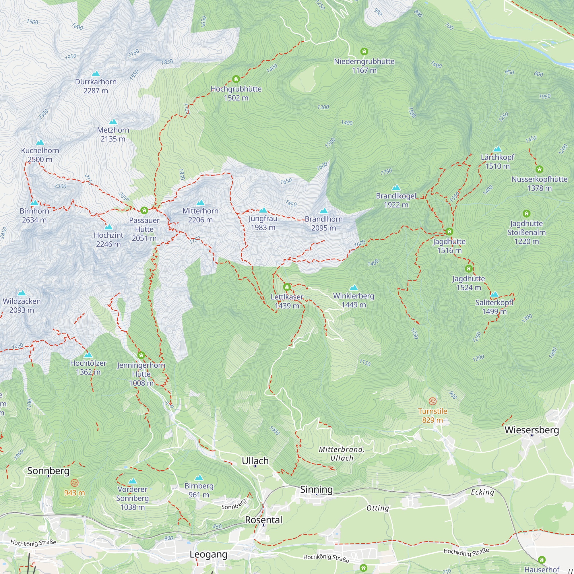 Lettlkaser map