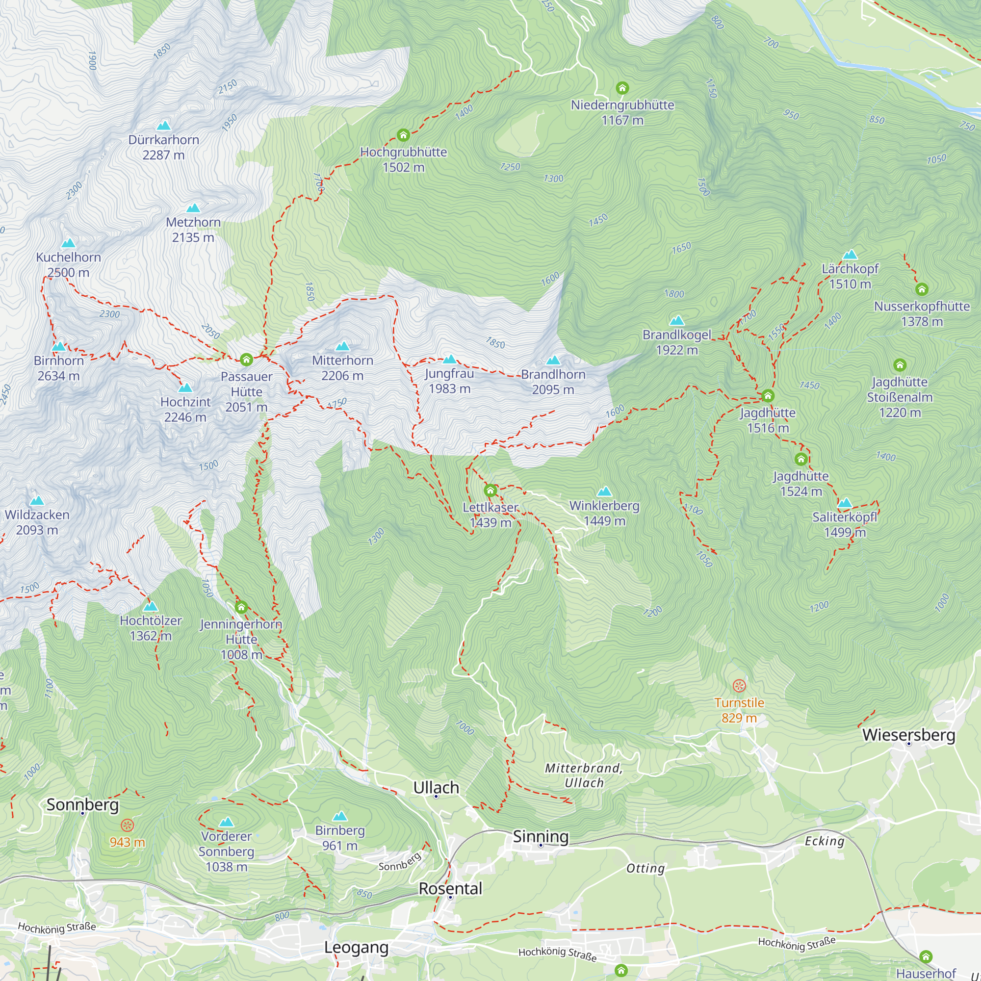 Lettlkaser map