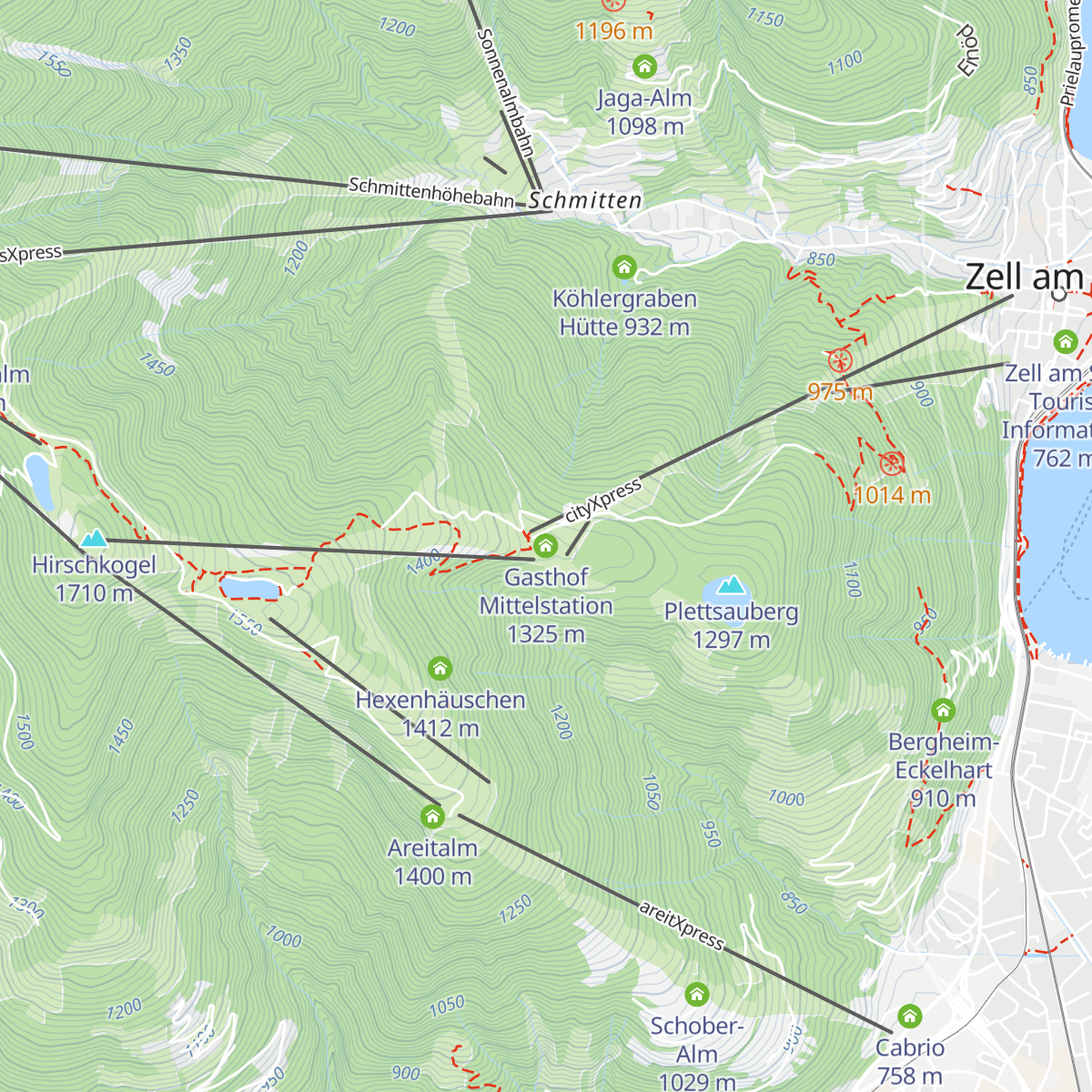 Gasthof Mittelstation map