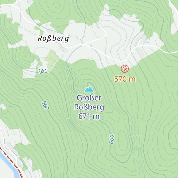 Map of Großer Roßberg