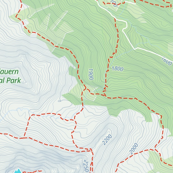 Map of Trelebitsch-Alm