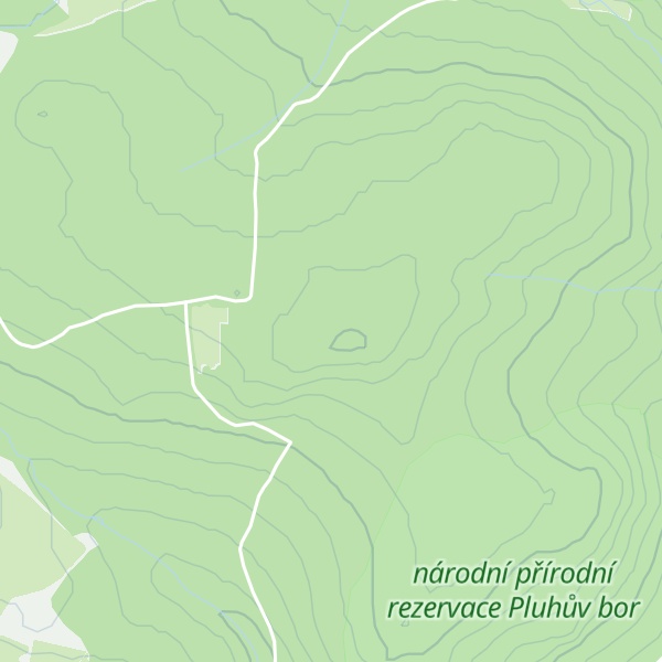 Map of V boru