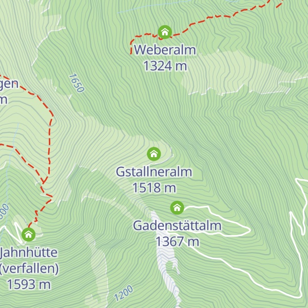 Map of Gstallneralm