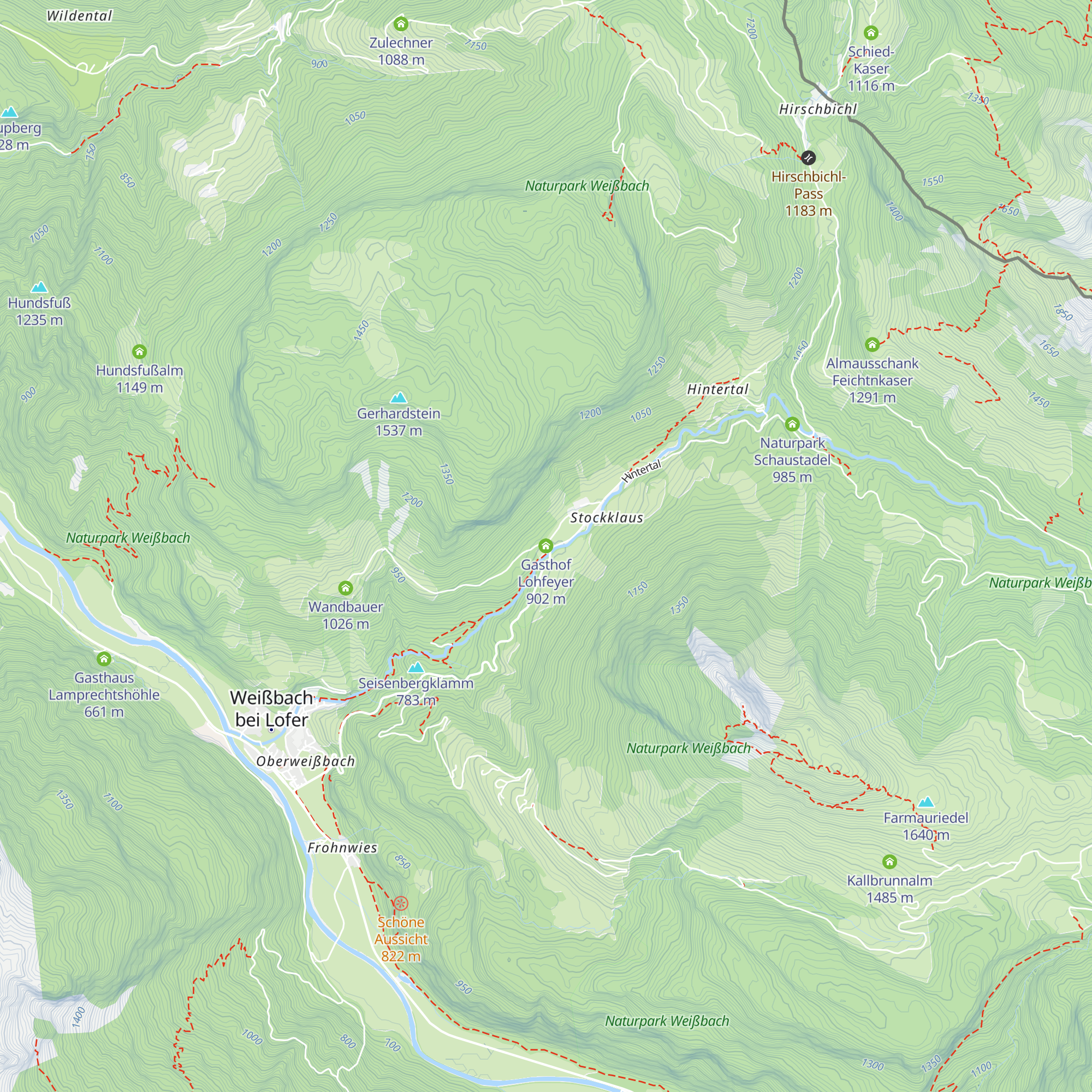 Gasthof Lohfeyer map