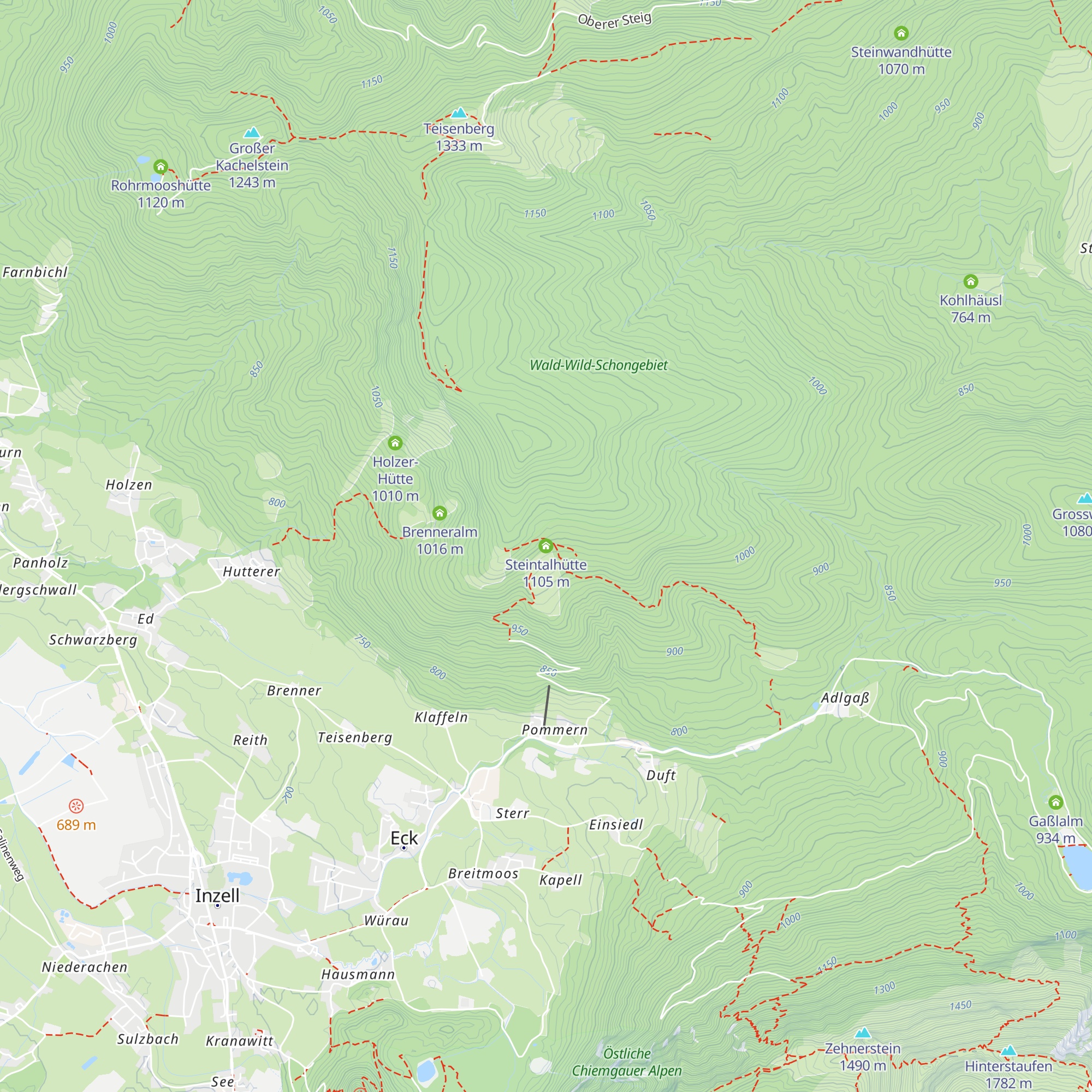 Steintalhütte map