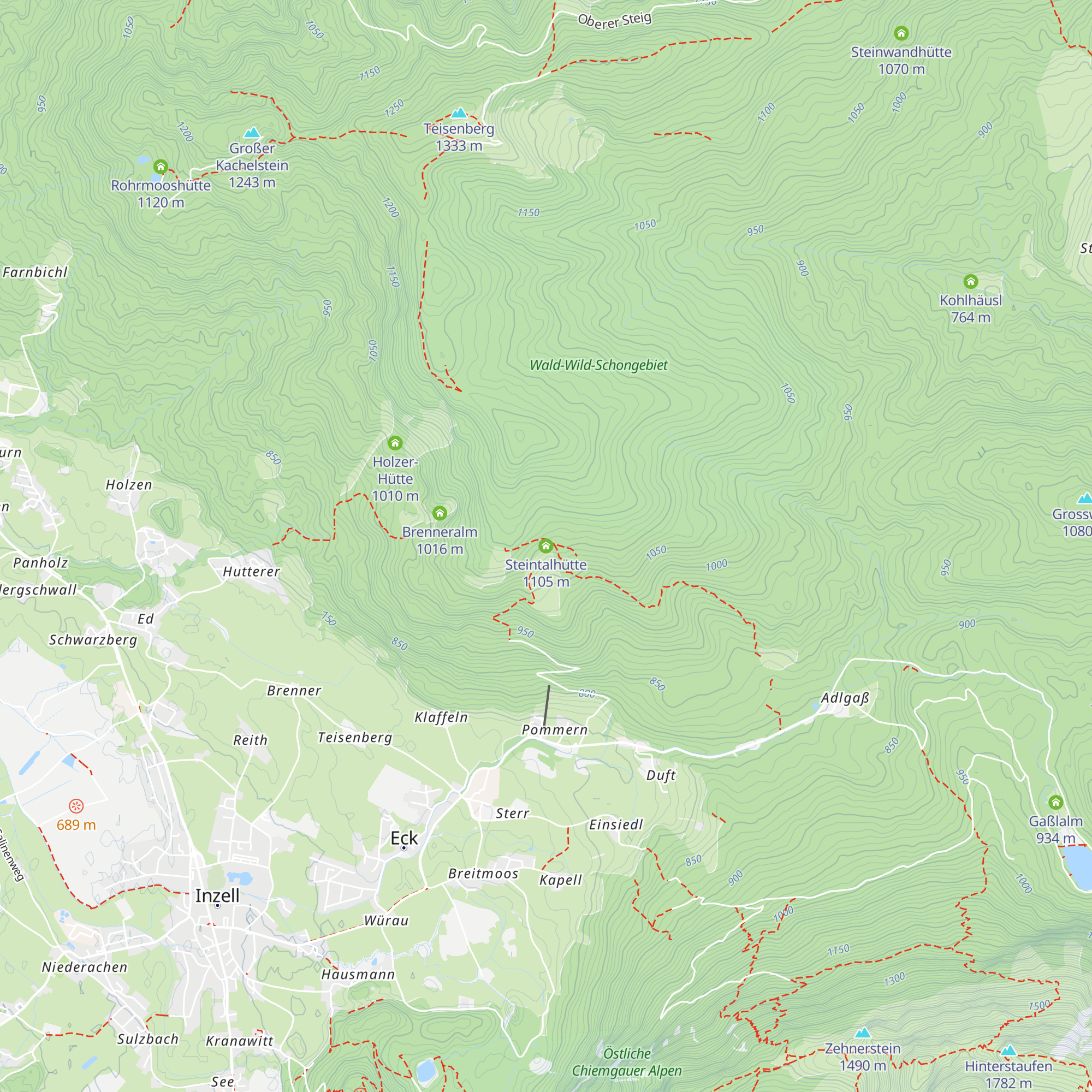 Steintalhütte map