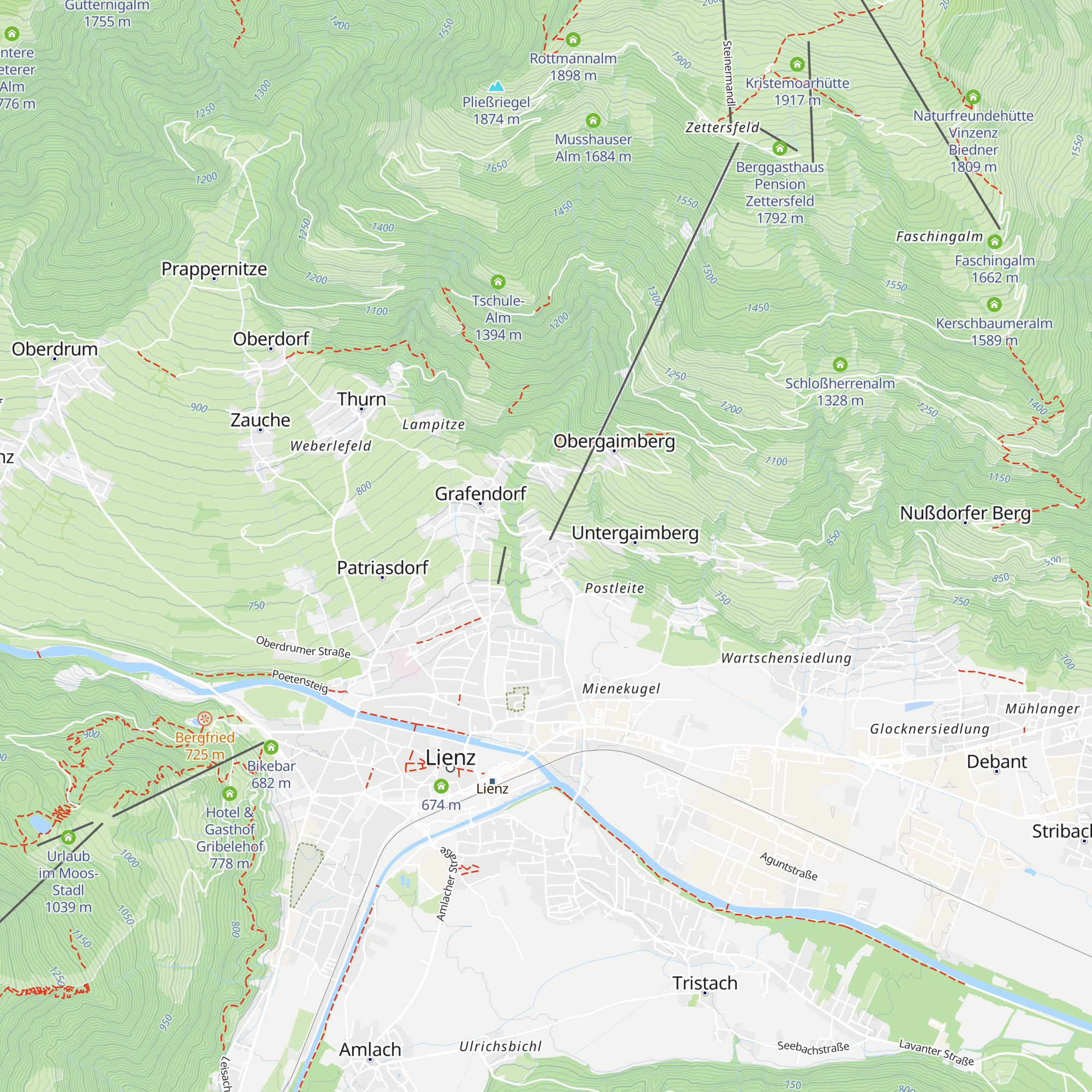 Restaurant Holunderhof map