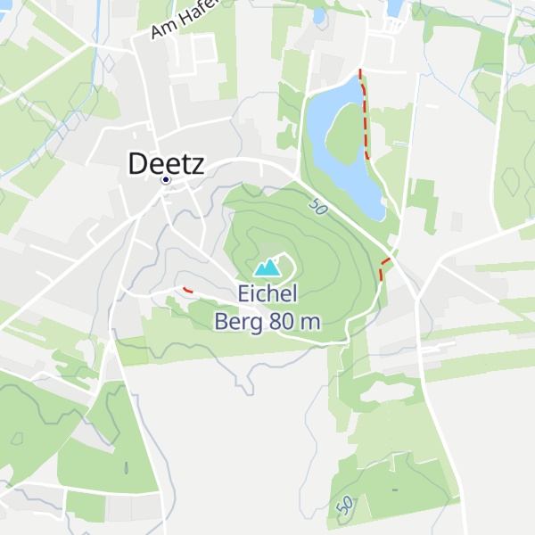 Map of Eichel Berg