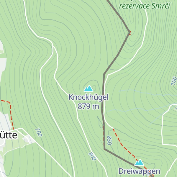 Map of Knockhügel