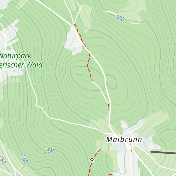 Map of Pfarrerberg