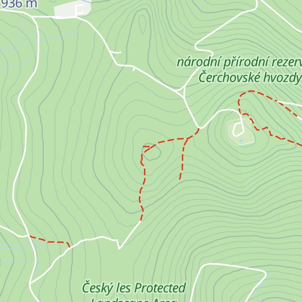 Map of Na Skalce