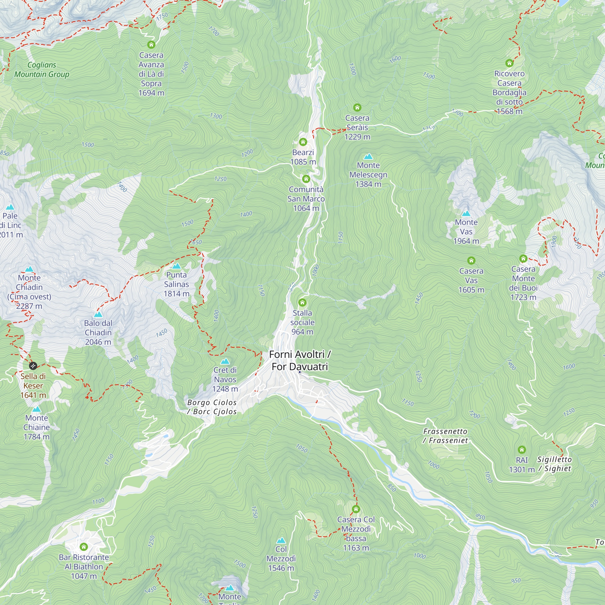 Stalla sociale map