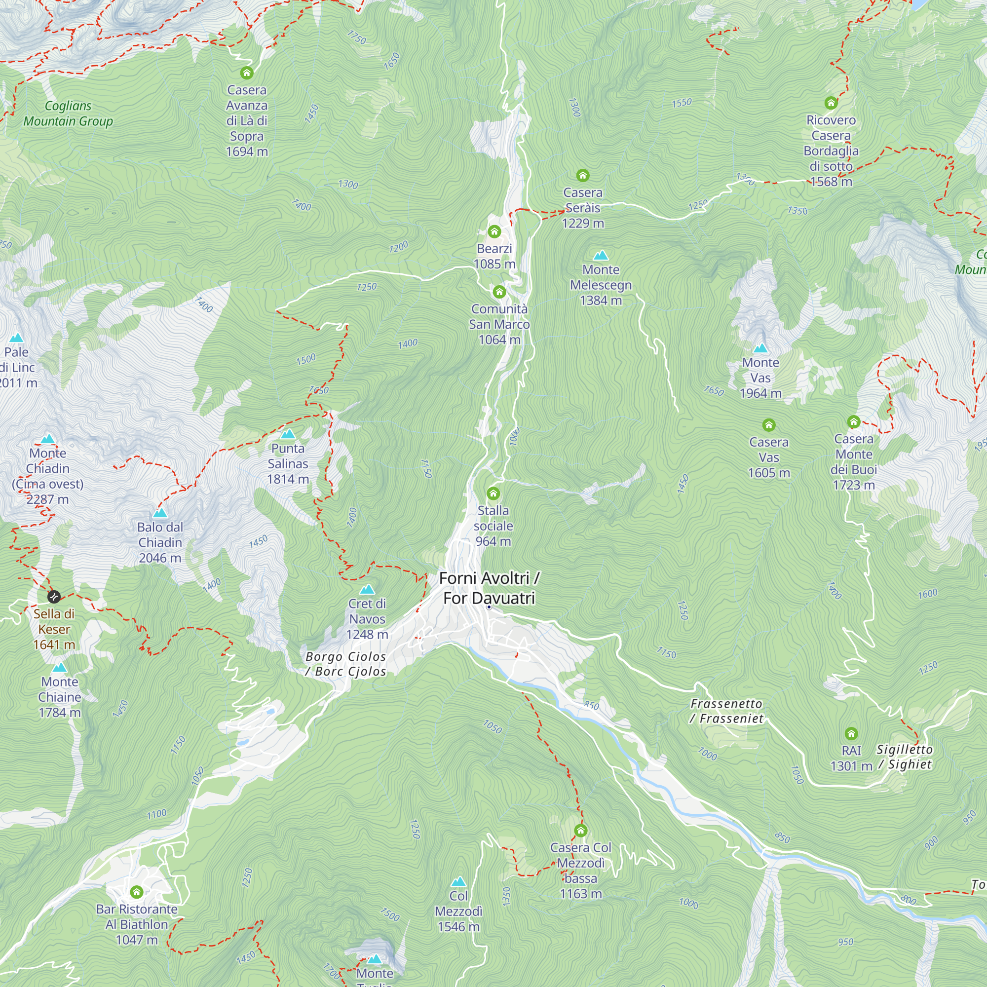 Stalla sociale map