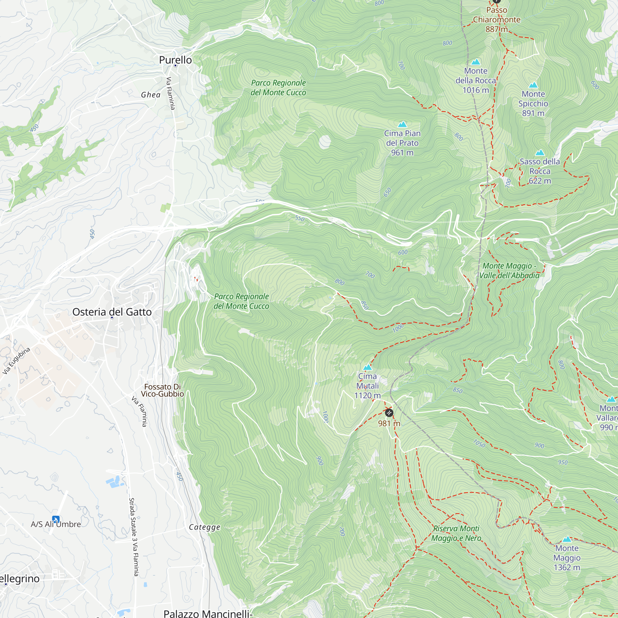 Rifugio map