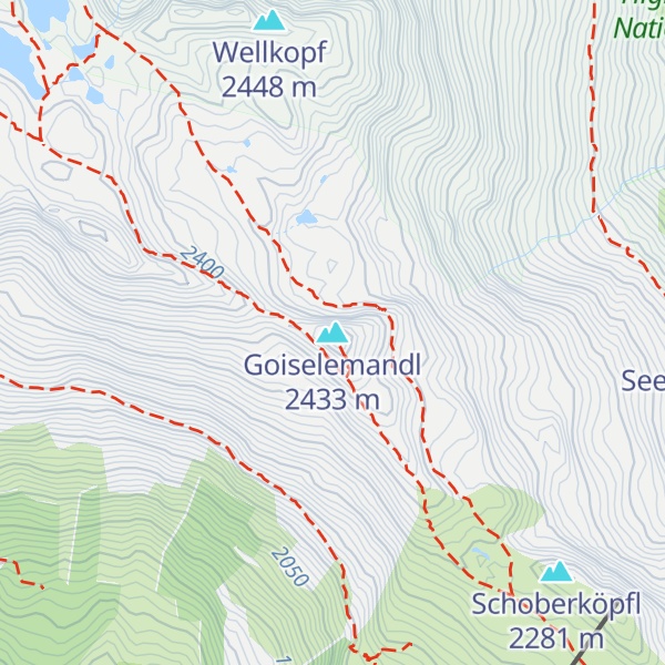 Map of Goiselemandl