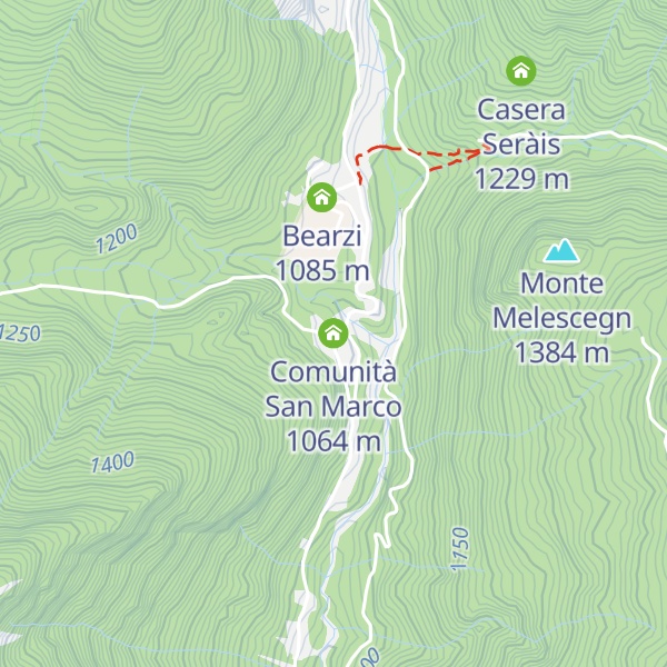 Map of Comunità San Marco
