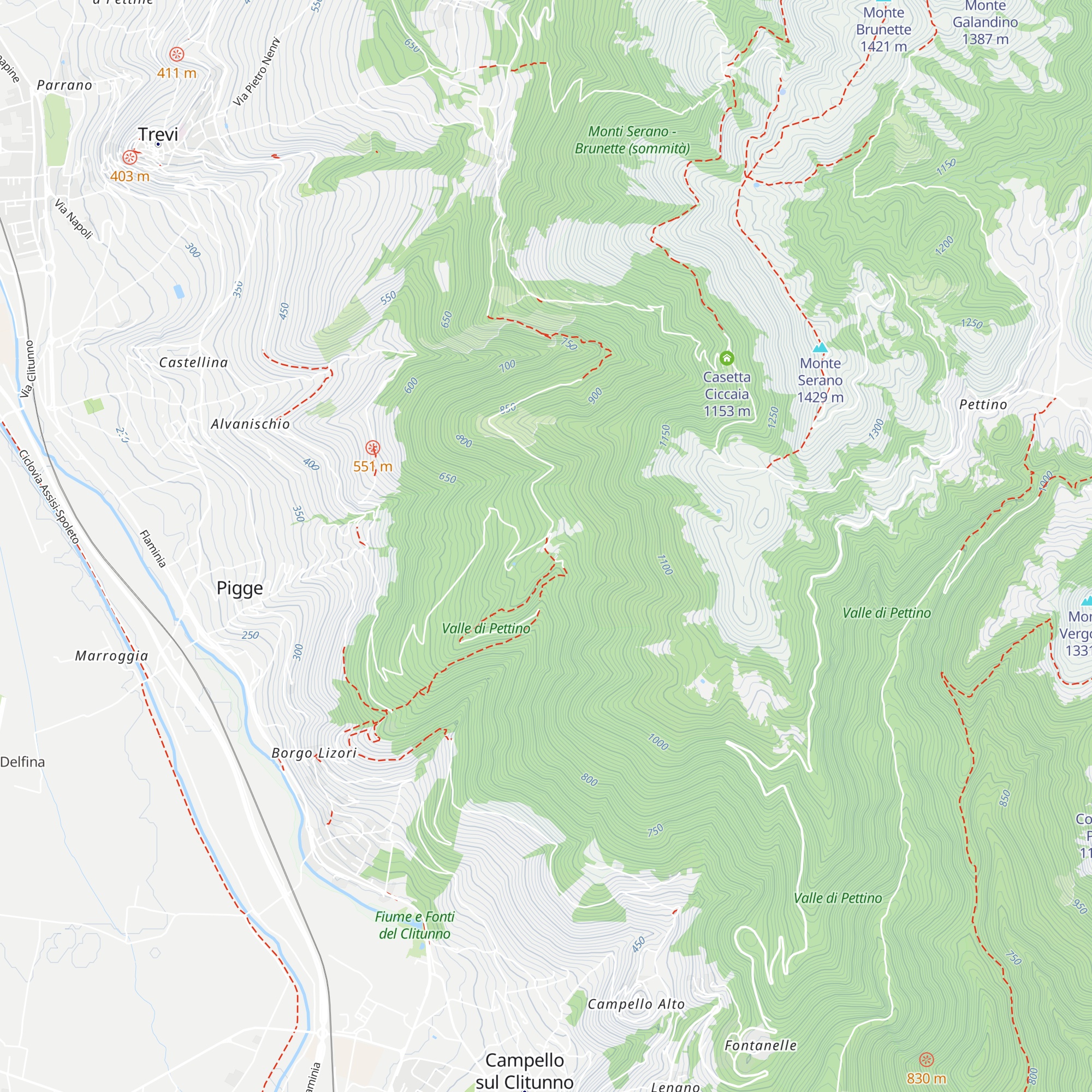 Rifugio della Comunanza agraria di Pigge map