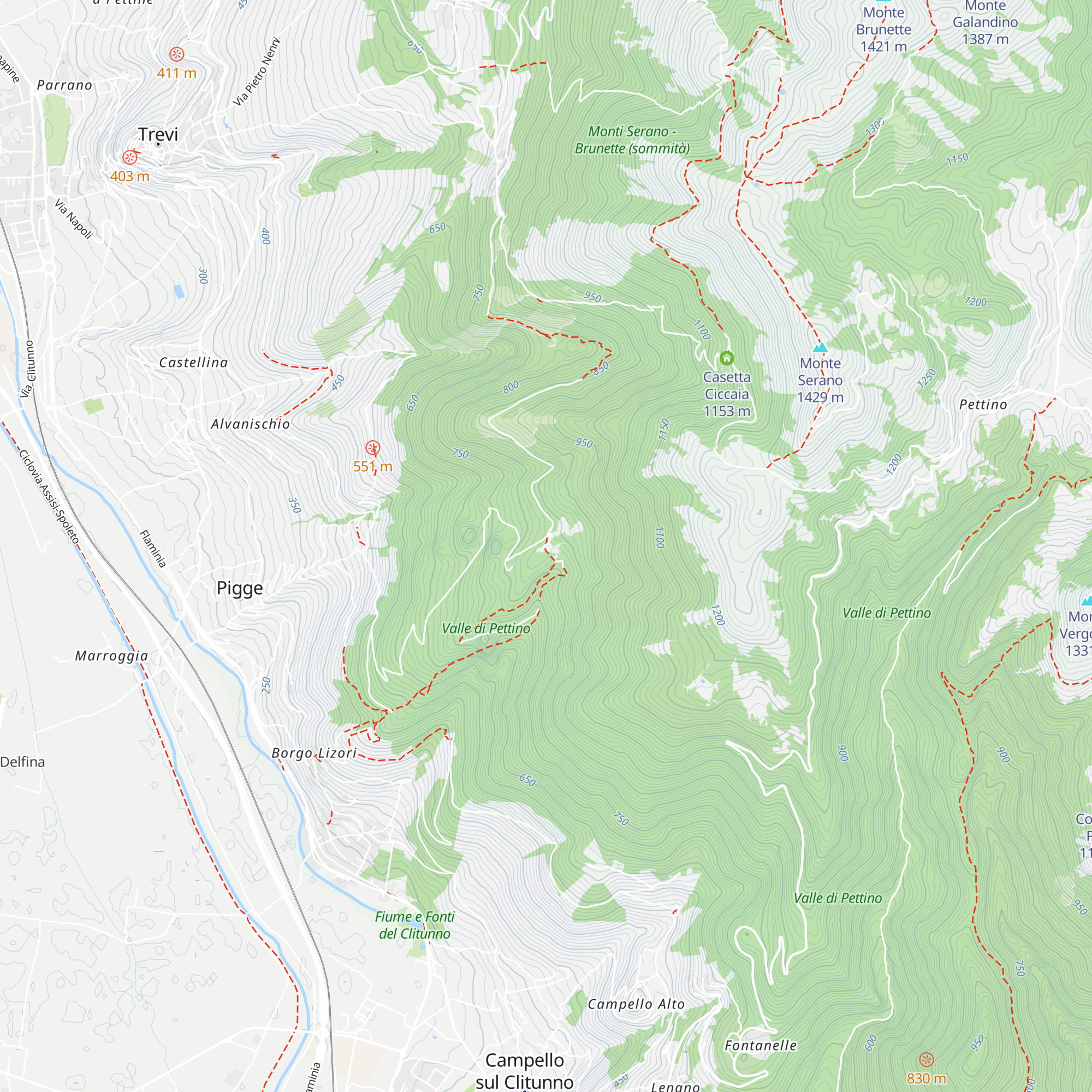 Rifugio della Comunanza agraria di Pigge map