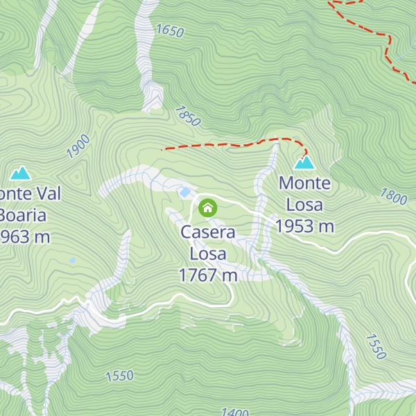 Map of Casera Losa
