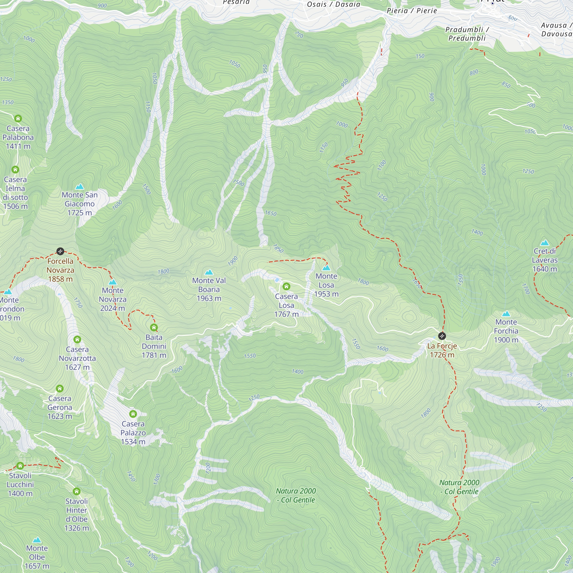 Casera Losa map