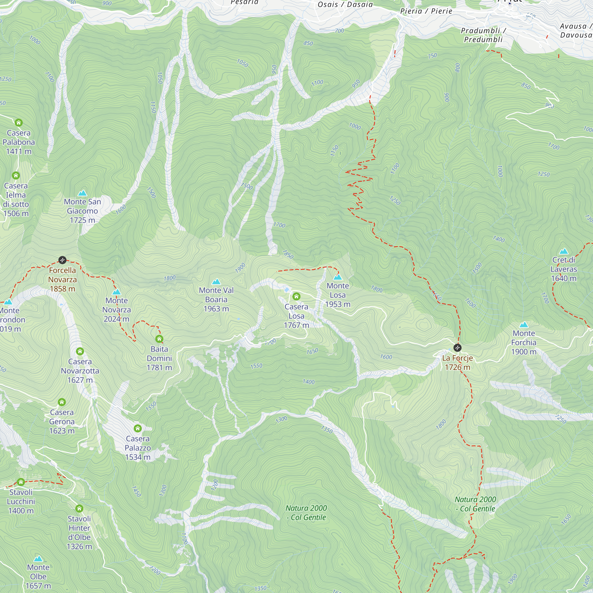 Casera Losa map