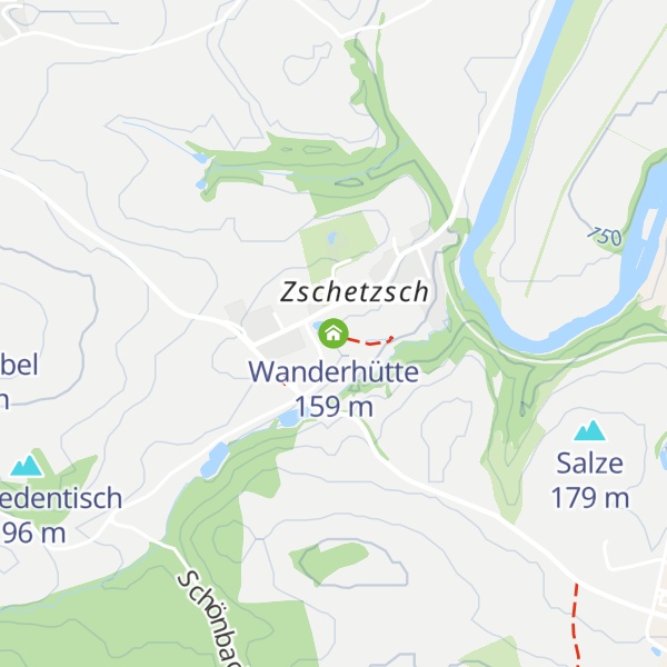 Map of Wanderhütte