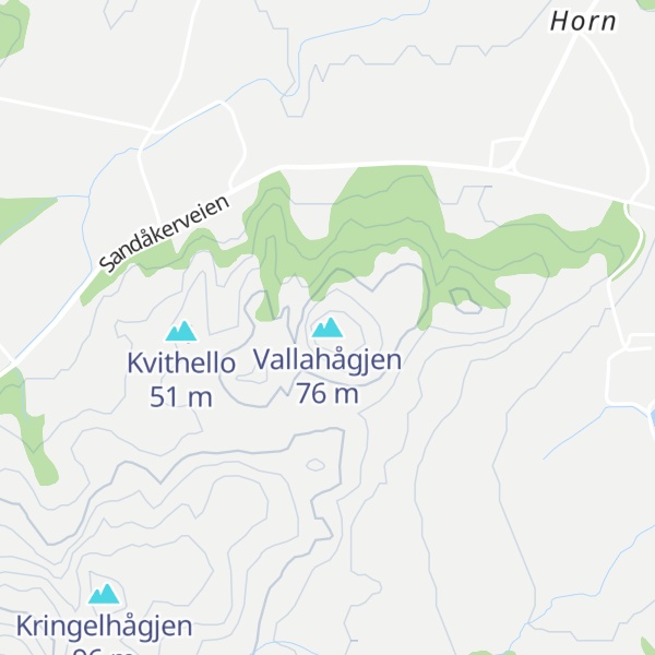Map of Vallahågjen