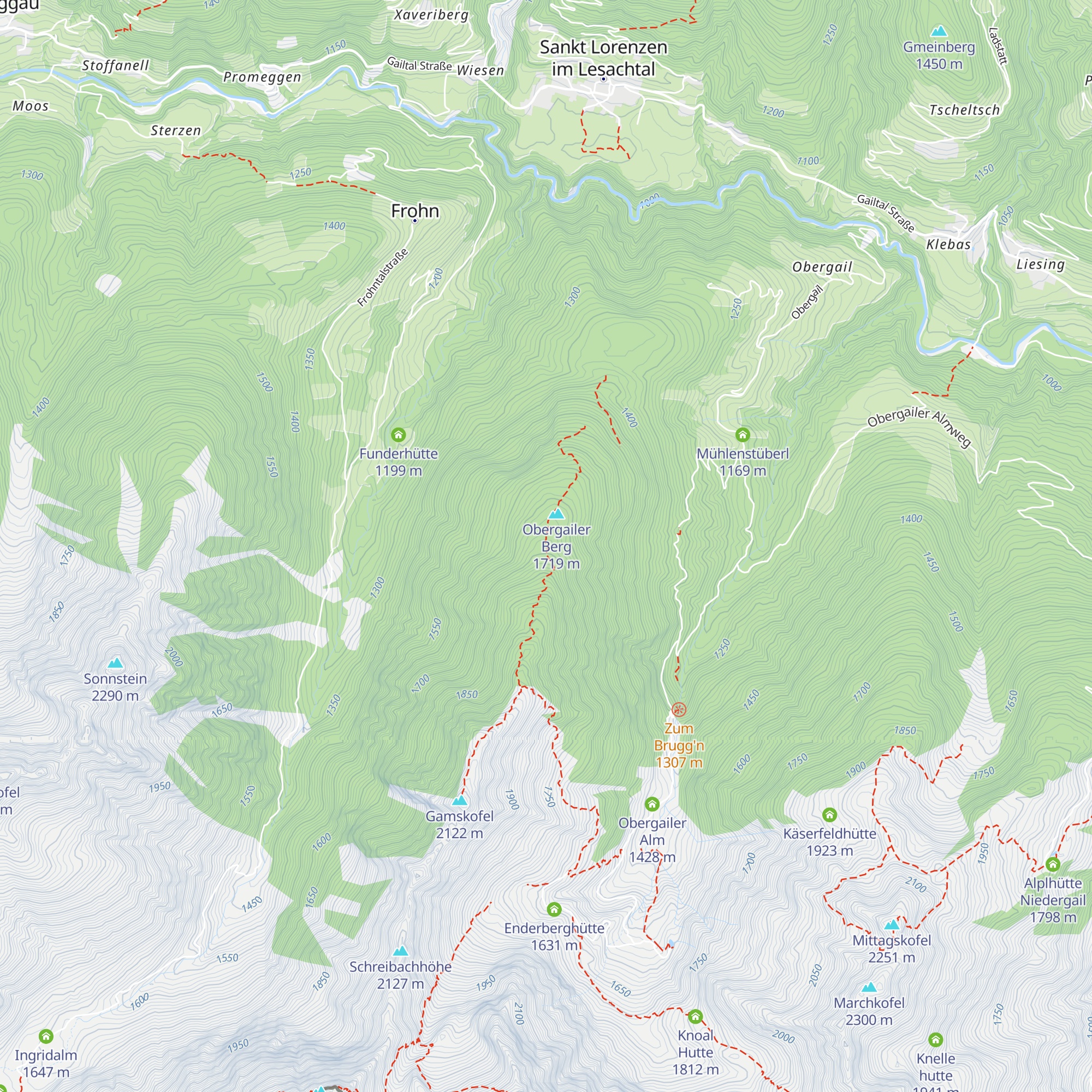 Hurtenhütte map
