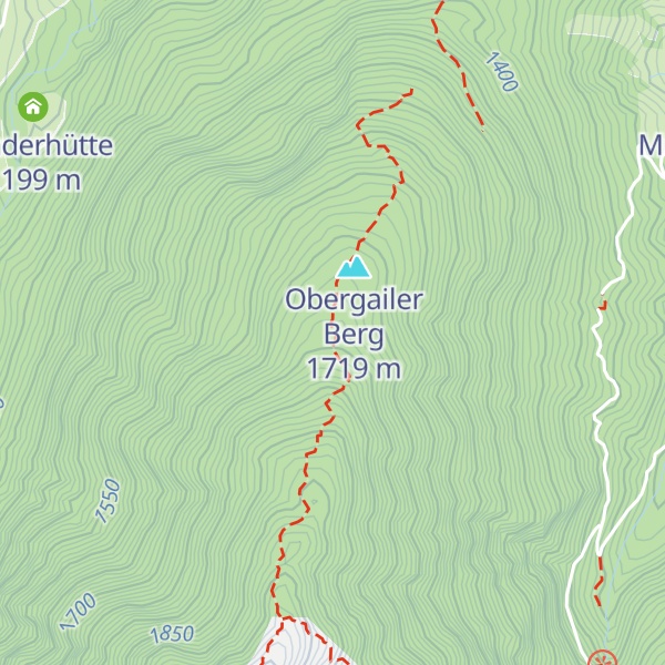 Map of Hurtenhütte