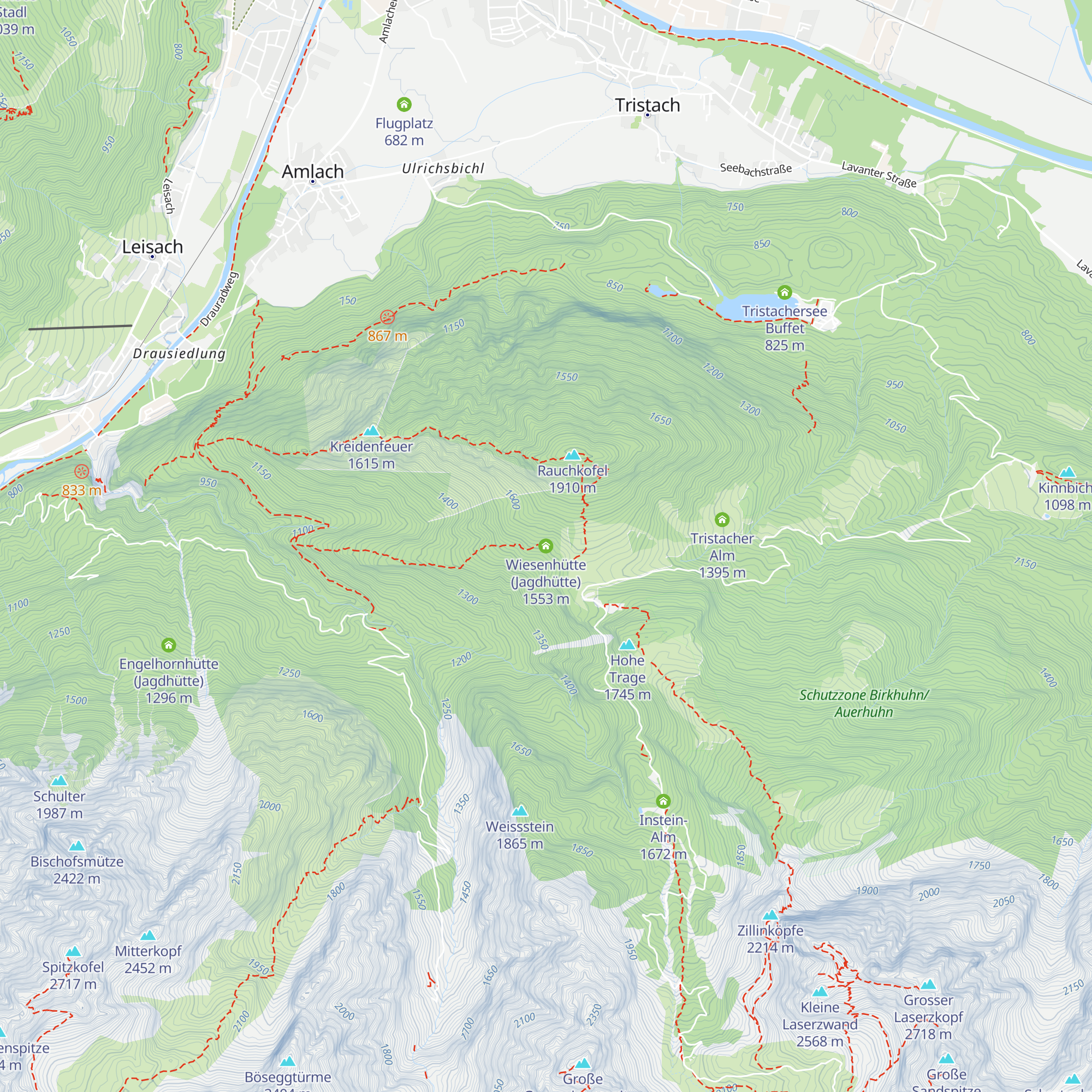 Wiesenhütte (Jagdhütte) map