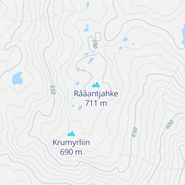 Map of Råfjellet