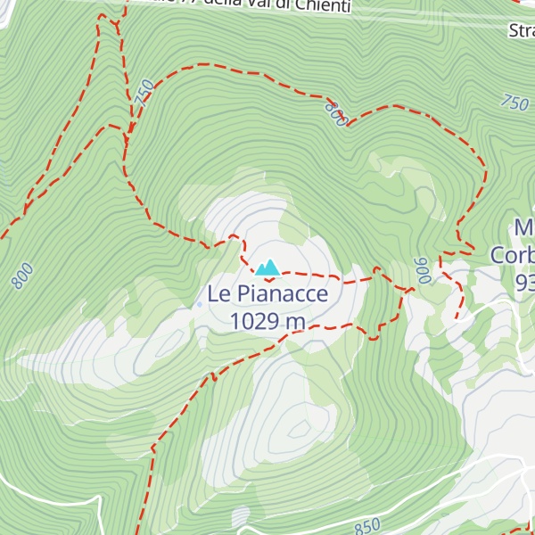 Map of Le Pianacce