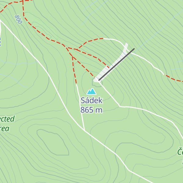 Map of Sádek