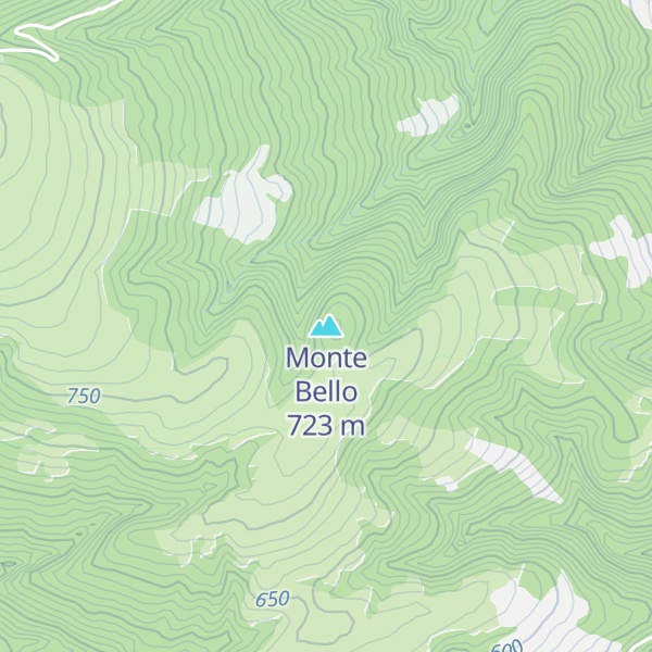 Map of Monte Bello
