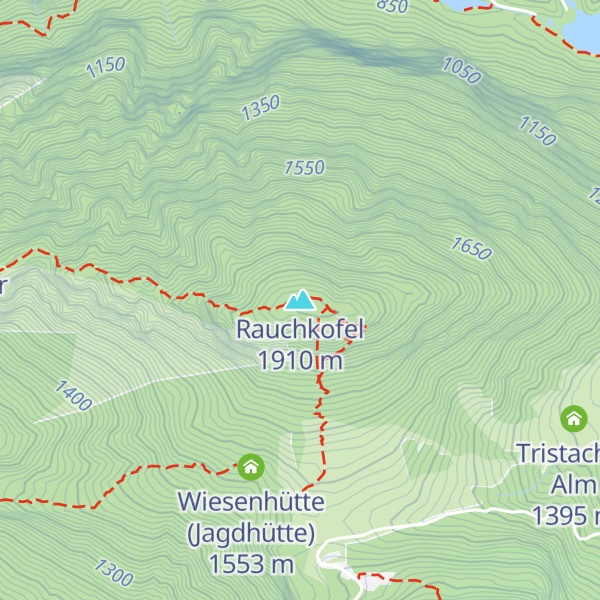 Map of Rauchkofel
