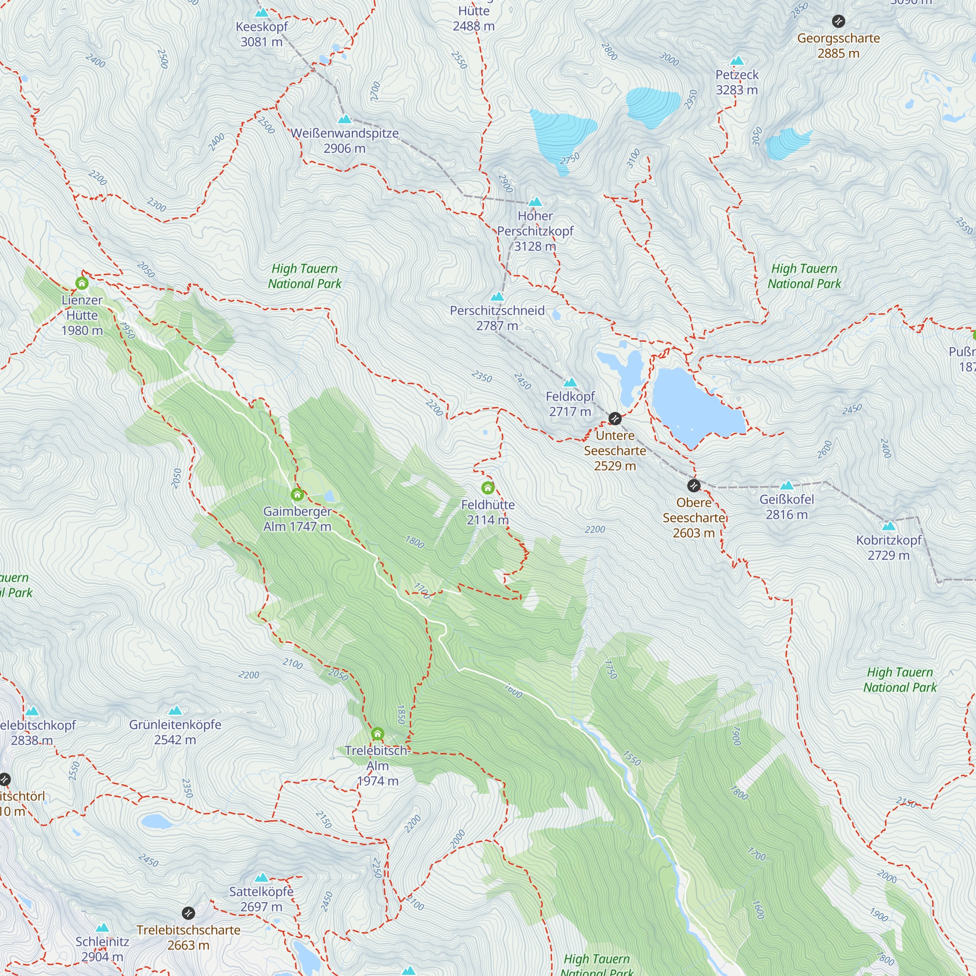 Feldhütte map