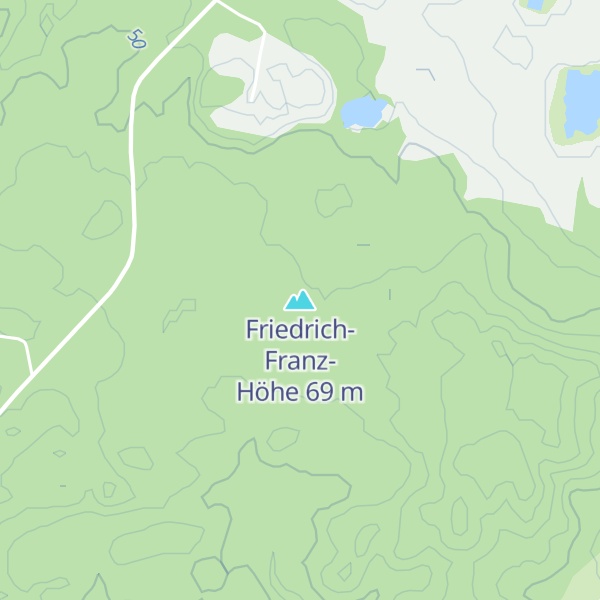 Map of Friedrich-Franz-Höhe
