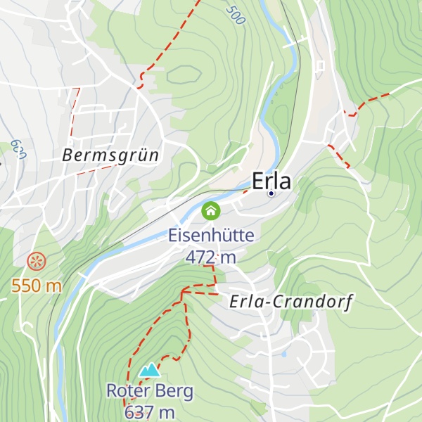 Map of Eisenhütte