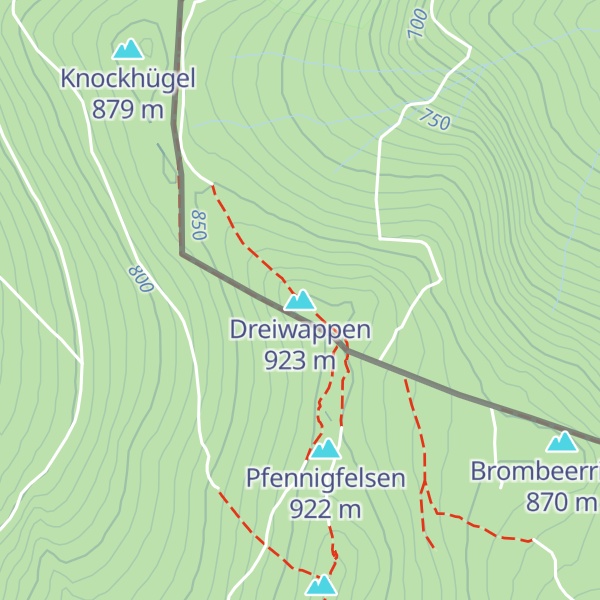 Map of Dreiwappen