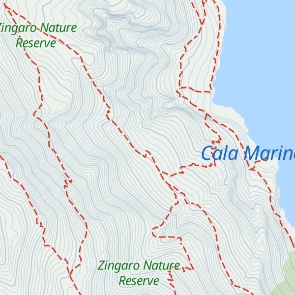 Map of Bivacco Falco
