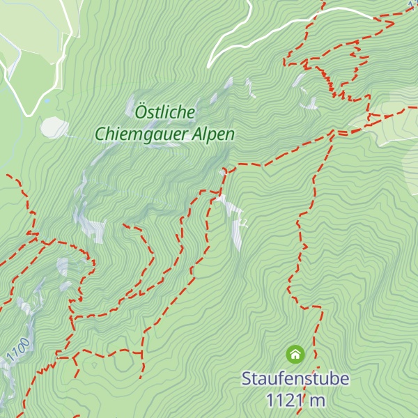 Map of Gruberhörndl