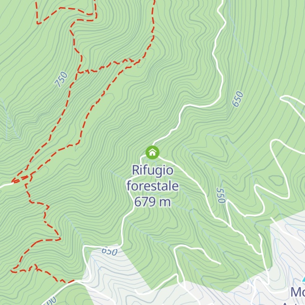 Map of Rifugio forestale