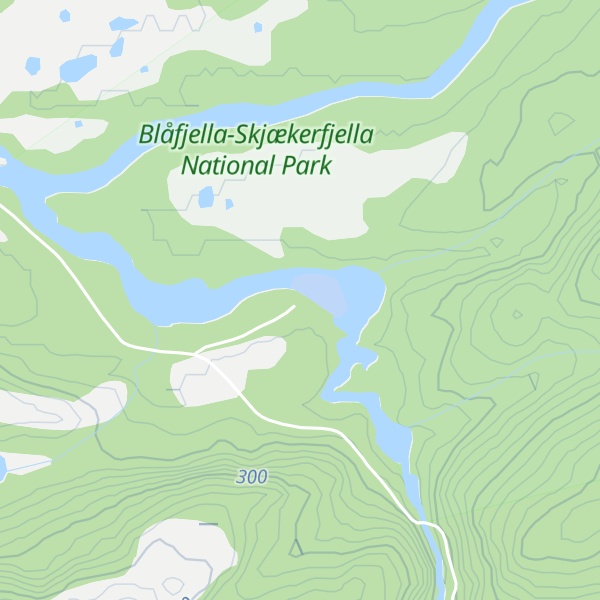 Map of Kleivstuggu